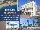 PEÑISCOLA (Avd. PAPA LUNA), PRIMERA LINEA DE PLAYA ADOSADO DE 6 HABITACIONES +  